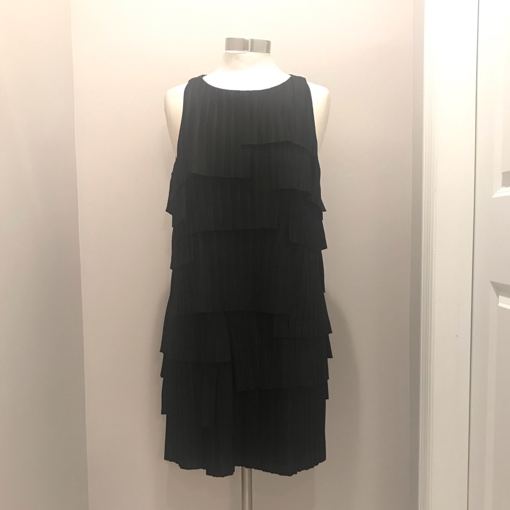 Black cocktail dress